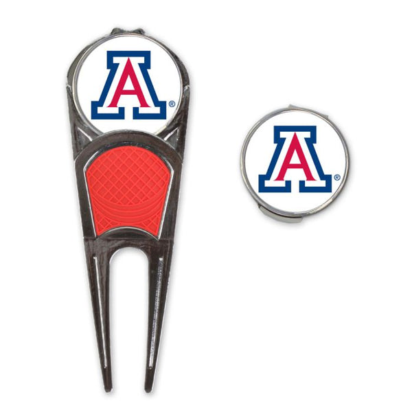 Wholesale-Arizona Wildcats Golf Mark/Tool/H Clip Combo*