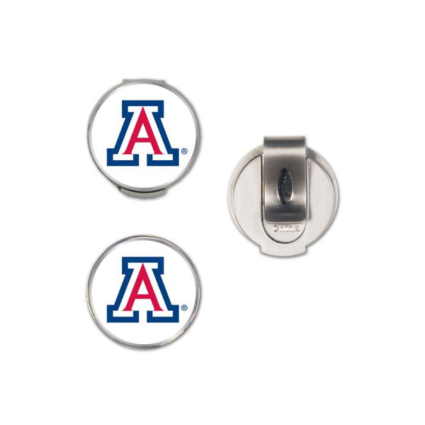 Wholesale-Arizona Wildcats Hat Clip w/2 Markers, clamshell