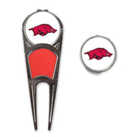 Wholesale-Arkansas Razorbacks Golf Mark/Tool/H Clip Combo*