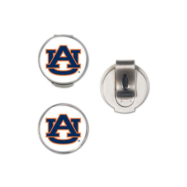 Wholesale-Auburn Tigers Hat Clip w/2 Markers, clamshell