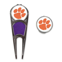 Wholesale-Clemson Tigers Golf Mark/Tool/H Clip Combo*