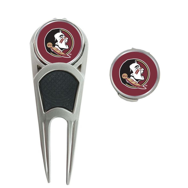 Wholesale-Florida State Seminoles Golf Mark/Tool/H Clip Combo*