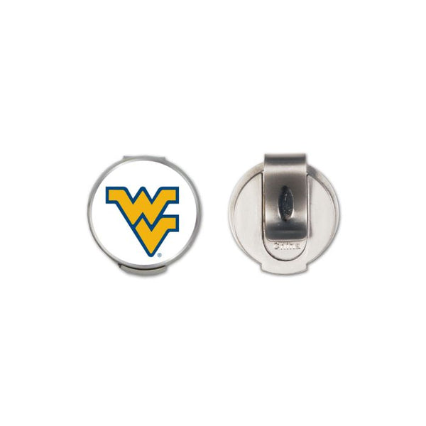 Wholesale-West Virginia Mountaineers Hat Clip w/2 Markers, clamshell