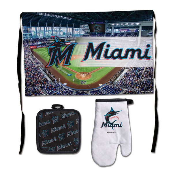 Miami Marlins Barbeque Tailgate Set-Premium