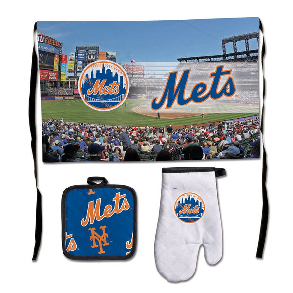 New York Mets Barbeque Tailgate Set-Premium