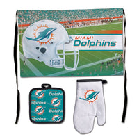 Miami Dolphins Barbeque Tailgate Set-Premium