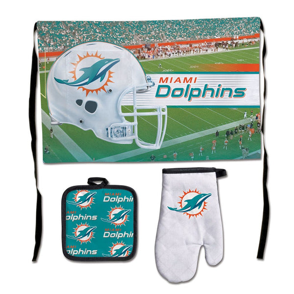 Miami Dolphins Barbeque Tailgate Set-Premium