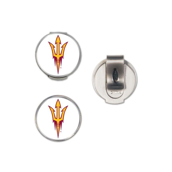 Wholesale-Arizona State Sun Devils Hat Clip w/2 Markers, clamshell