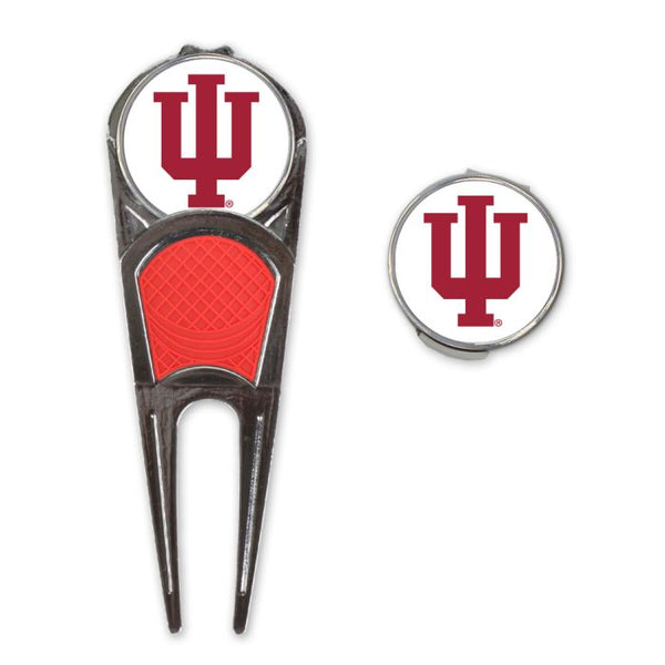 Wholesale-Indiana Hoosiers Golf Mark/Tool/H Clip Combo*