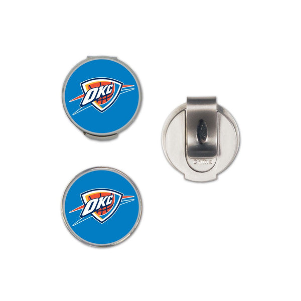 Oklahoma City Thunder Hat Clip w/2 Markers, clamshell