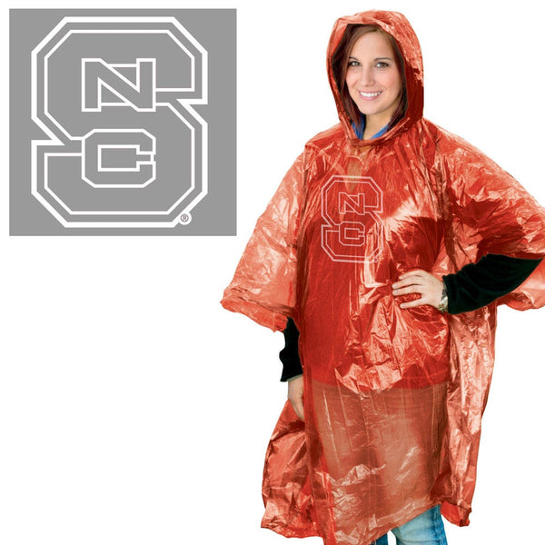 NC State Wolfpack Rain Poncho