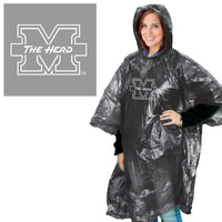 Marshall Thundering Herd Rain Poncho