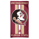 Wholesale-Florida State Seminoles Fiber Beach Towel 9lb 30" x 60"