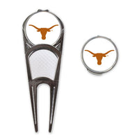 Wholesale-Texas Longhorns Golf Mark/Tool/H Clip Combo*