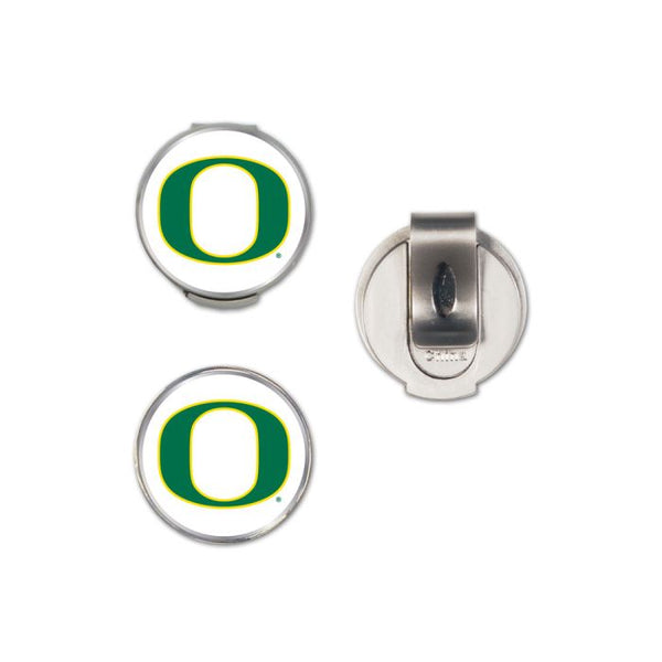 Wholesale-Oregon Ducks Hat Clip w/2 Markers, clamshell