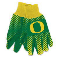 Wholesale-Oregon Ducks Adult Two Tone Gloves