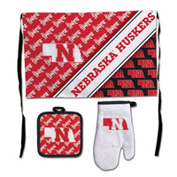 Wholesale-Nebraska Cornhuskers Barbeque Tailgate Set-Premium