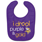 Minnesota Vikings Drool All Pro Baby Bib