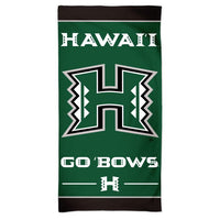 Wholesale-Hawaii Warriors Spectra Beach Towel 30" x 60"