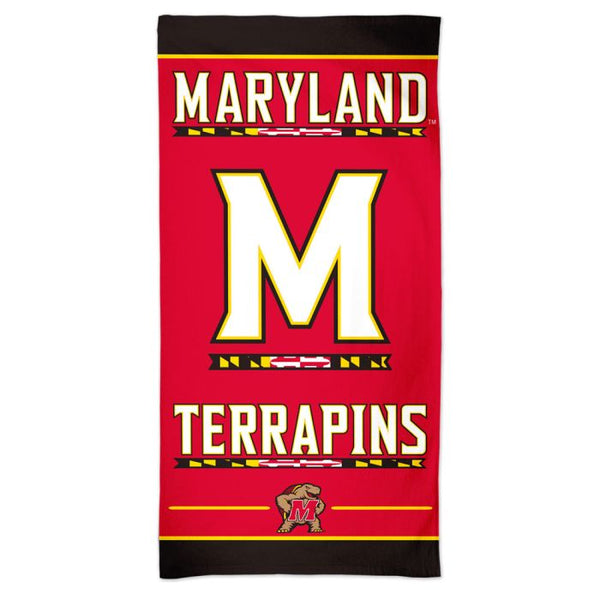 Wholesale-Maryland Terrapins Spectra Beach Towel 30" x 60"