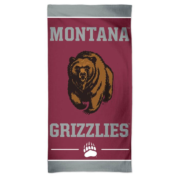 Wholesale-Montana Grizzlies Spectra Beach Towel 30" x 60"