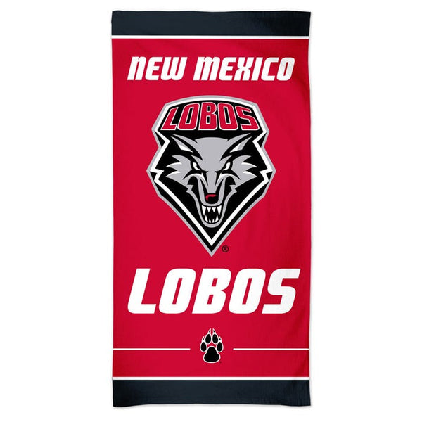 New Mexico Lobos Spectra Beach Towel 30"  x 60"