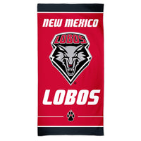 New Mexico Lobos Spectra Beach Towel 30"  x 60"