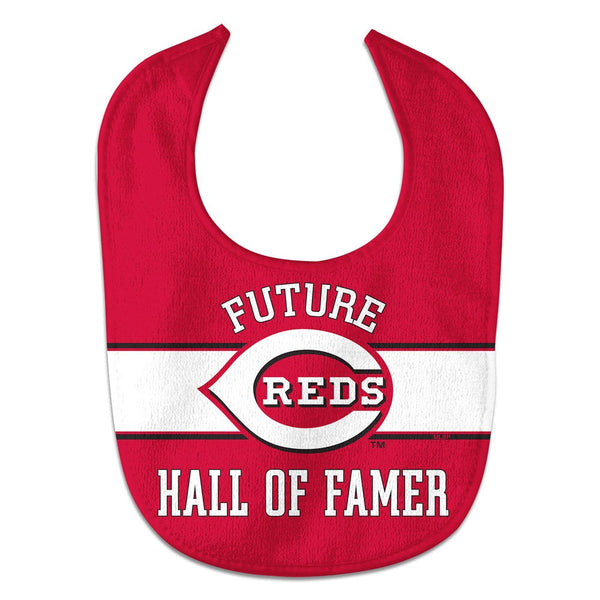 Cincinnati Reds / Littlest Fan MLB Future Hall of Famer All Pro Baby Bib