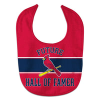 St. Louis Cardinals / Littlest Fan MLB Future Hall of Famer All Pro Baby Bib
