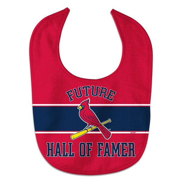 St. Louis Cardinals / Littlest Fan MLB Future Hall of Famer All Pro Baby Bib