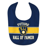 Milwaukee Brewers Future Hall of Famer All Pro Baby Bib