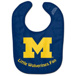 Wholesale-Michigan Wolverines All Pro Baby Bib