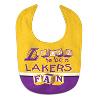 Los Angeles Lakers Born All Pro Baby Bib