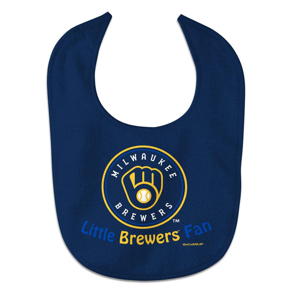 Milwaukee Brewers / Littlest Fan MLB LITTLE FAN All Pro Baby Bib