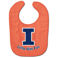 Wholesale-Illinois Fighting Illini All Pro Baby Bib