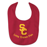 Wholesale-USC Trojans LITTLE TROJAN FAN All Pro Baby Bib