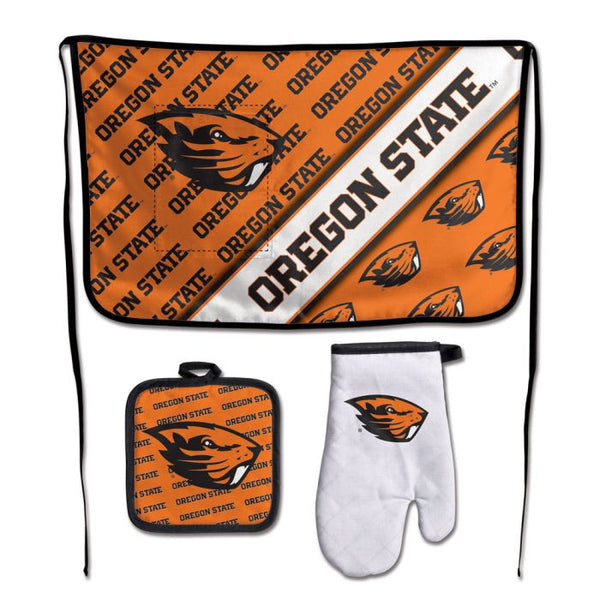 Wholesale-Oregon State Beavers Barbeque Tailgate Set-Premium