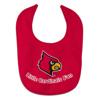 Wholesale-Louisville Cardinals LITTLE CARDINAL FAN All Pro Baby Bib