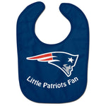 New England Patriots / Littlest Fan NFL All Pro Baby Bib