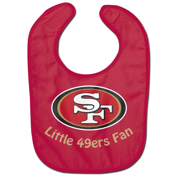 San Francisco 49ers / Littlest Fan NFL All Pro Baby Bib