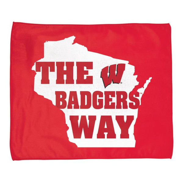 Wholesale-Wisconsin Badgers Rally Towel 15" x 18"