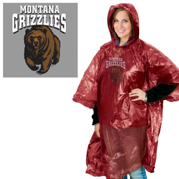 Wholesale-Montana Grizzlies Rain Poncho