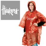 Wholesale-Nebraska Cornhuskers Rain Poncho