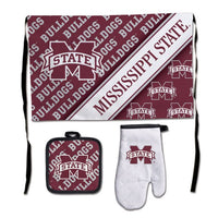 Wholesale-Mississippi State Bulldogs Barbeque Tailgate Set-Premium