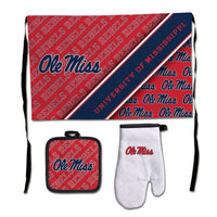 Wholesale-Ole Miss Rebels Barbeque Tailgate Set-Premium