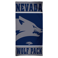 Nevada Wolf Pack Spectra Beach Towel 30"  x 60"