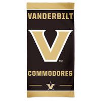 Vanderbilt Commodores Spectra Beach Towel 30"  x 60"