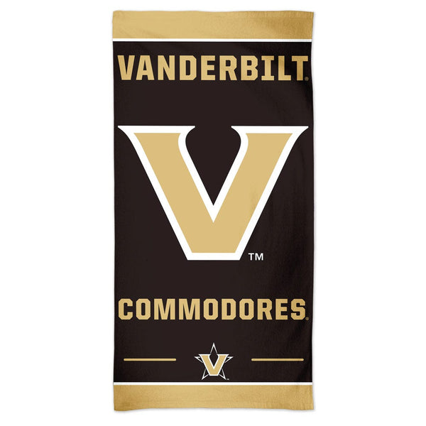 Vanderbilt Commodores Spectra Beach Towel 30"  x 60"