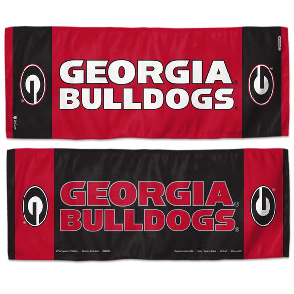 Wholesale-Georgia Bulldogs Cooling Towel 12" x 30"