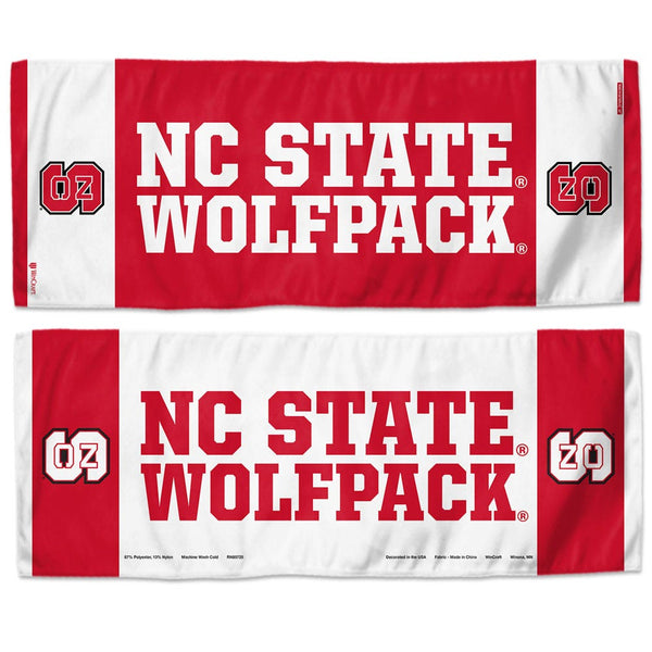 NC State Wolfpack Cooling Towel 12" x 30"